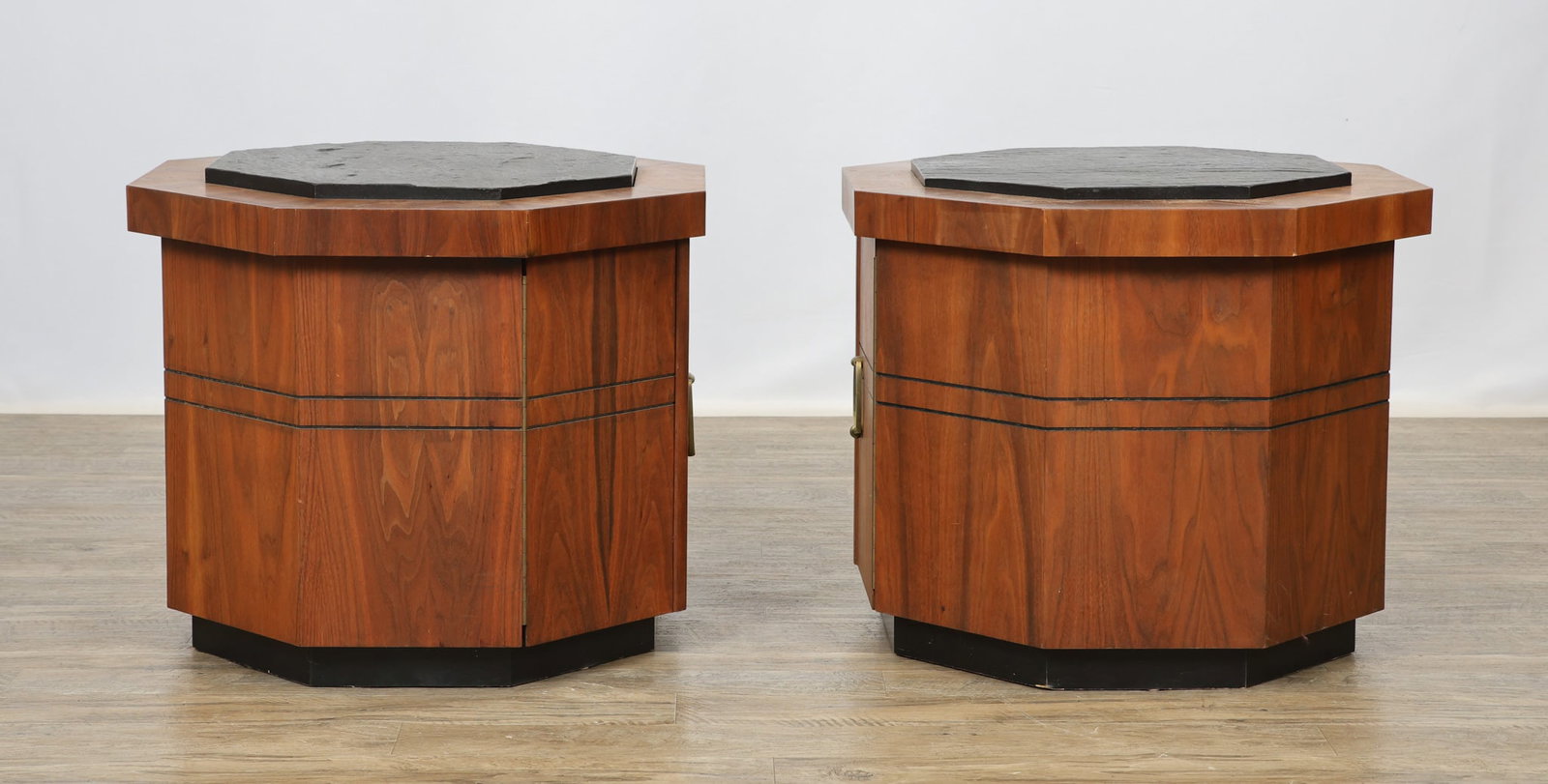 Slate Top Side Tables - 3