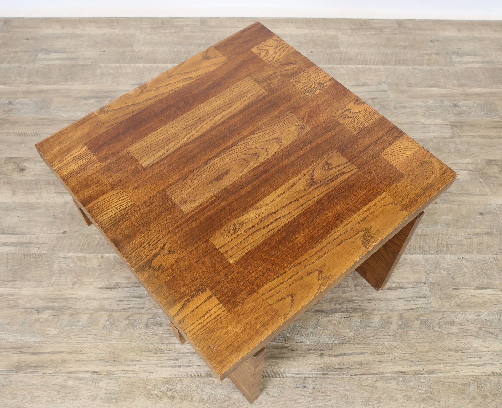 Lane "Butcher Block" Side Table - 6
