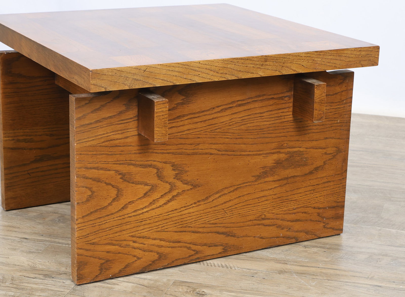 Lane "Butcher Block" Side Table - 7