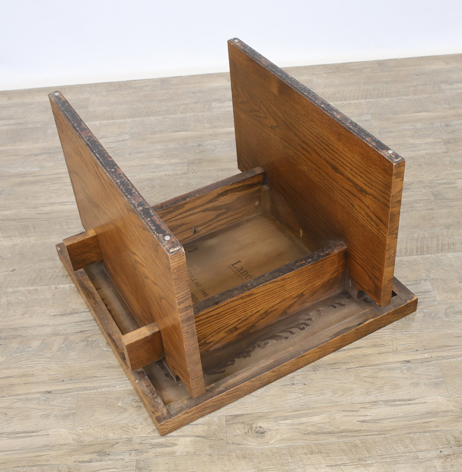 Lane "Butcher Block" Side Table - 8
