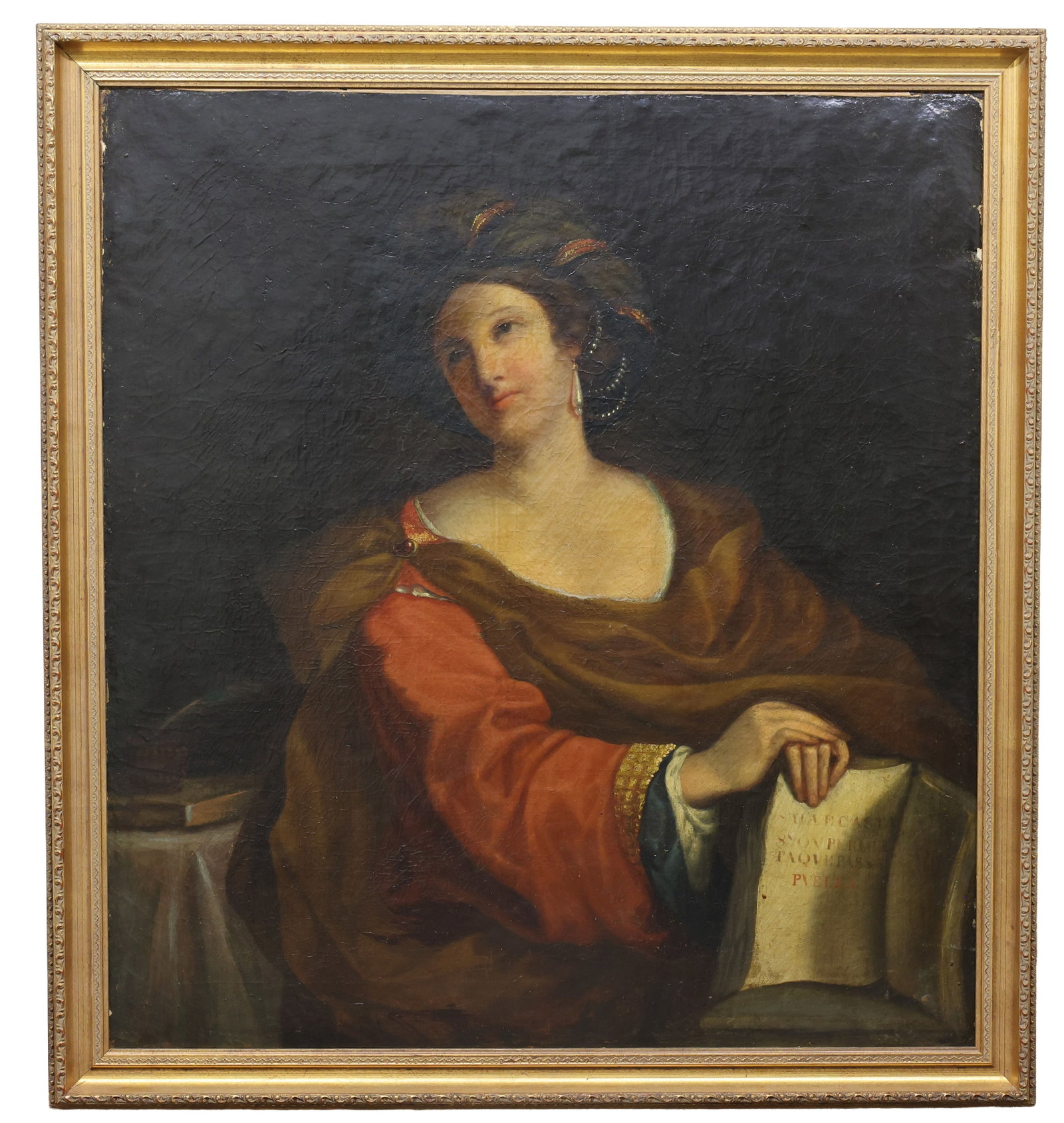 Old Master Style Oil on Canvas (1 of 9)