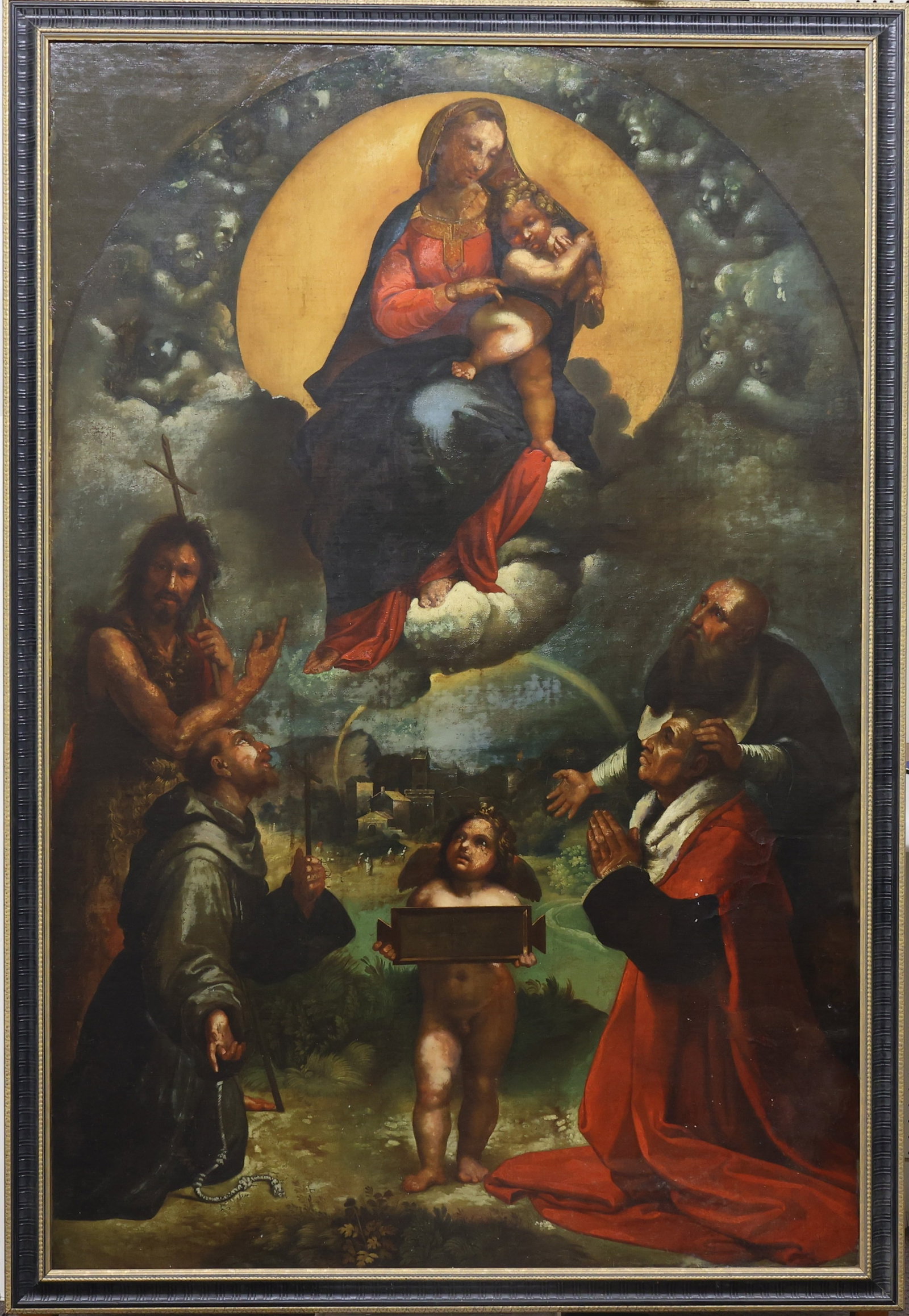Renaissance Style Oil on Canvas (1 of 7)