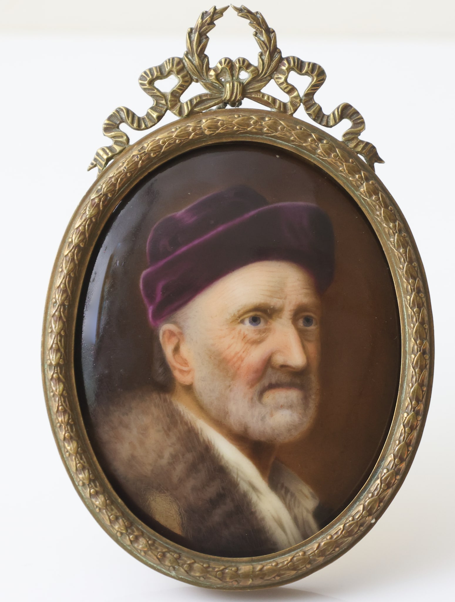 Hutschenreuther Painted Porcelain Plaque (1 of 9)