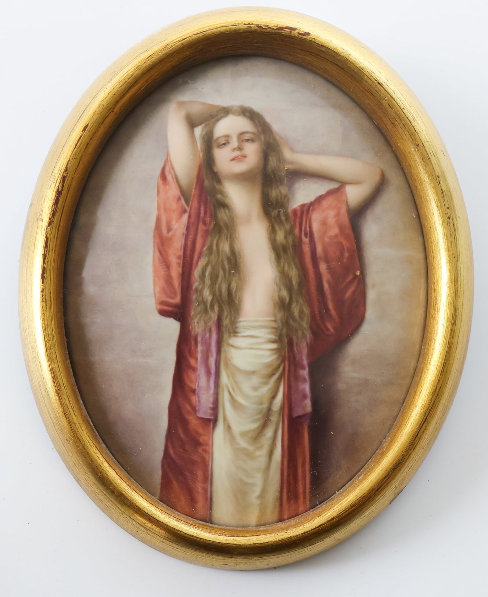 KPM Painted Porcelain Plaque (1 of 6)