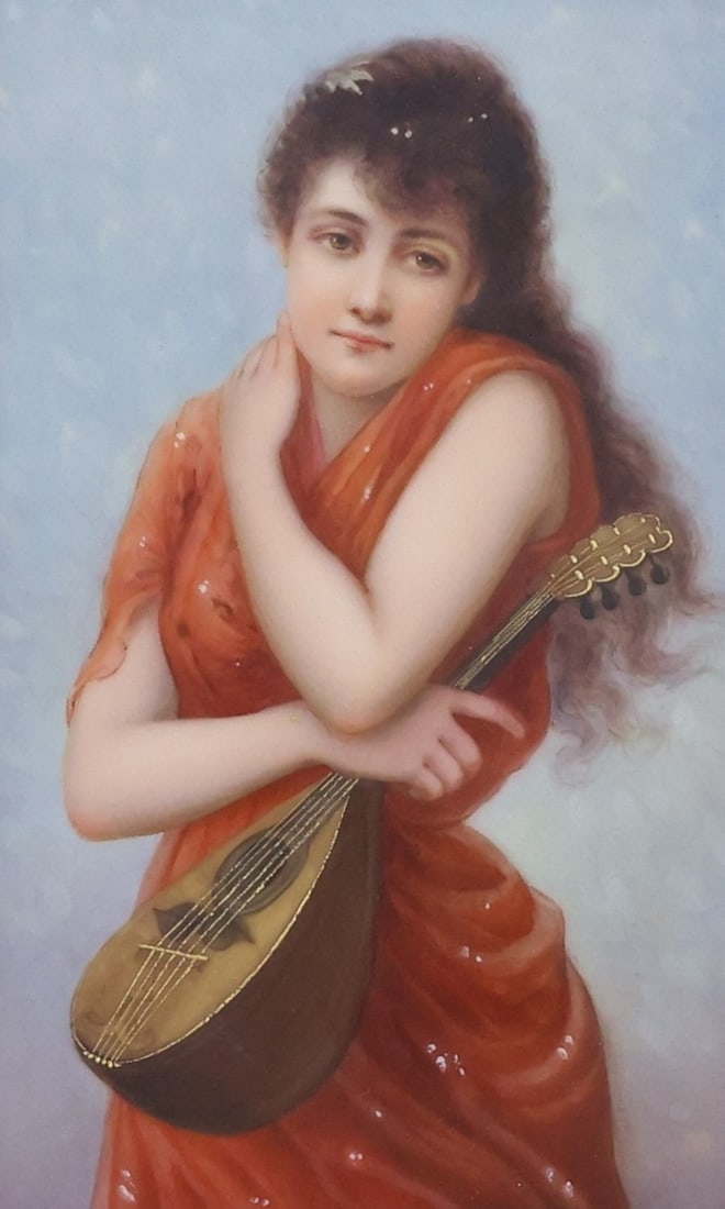 German Porcelain Plaques - 3