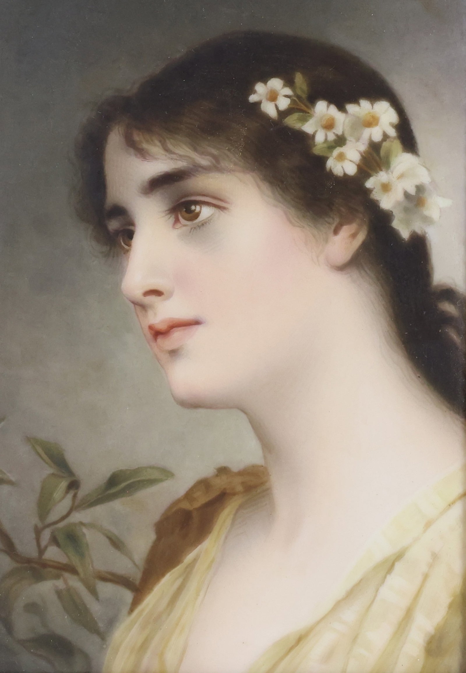 German Porcelain Plaques - 7