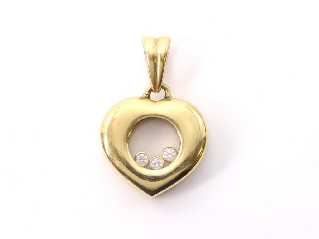 14k YG Diamond Pendant (1 of 2)