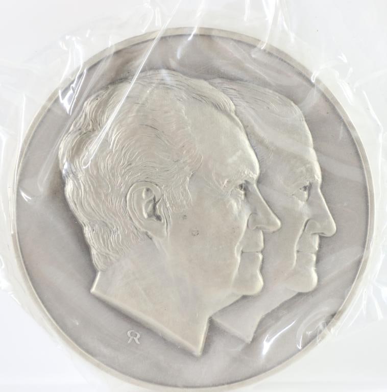 Franklin Mint Sterling Silver Nixon Inaugural Medal (1 of 5)