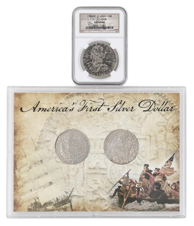 El Cazador Shipwreck 1783 Silver 8 Reales Coins (1 of 11)