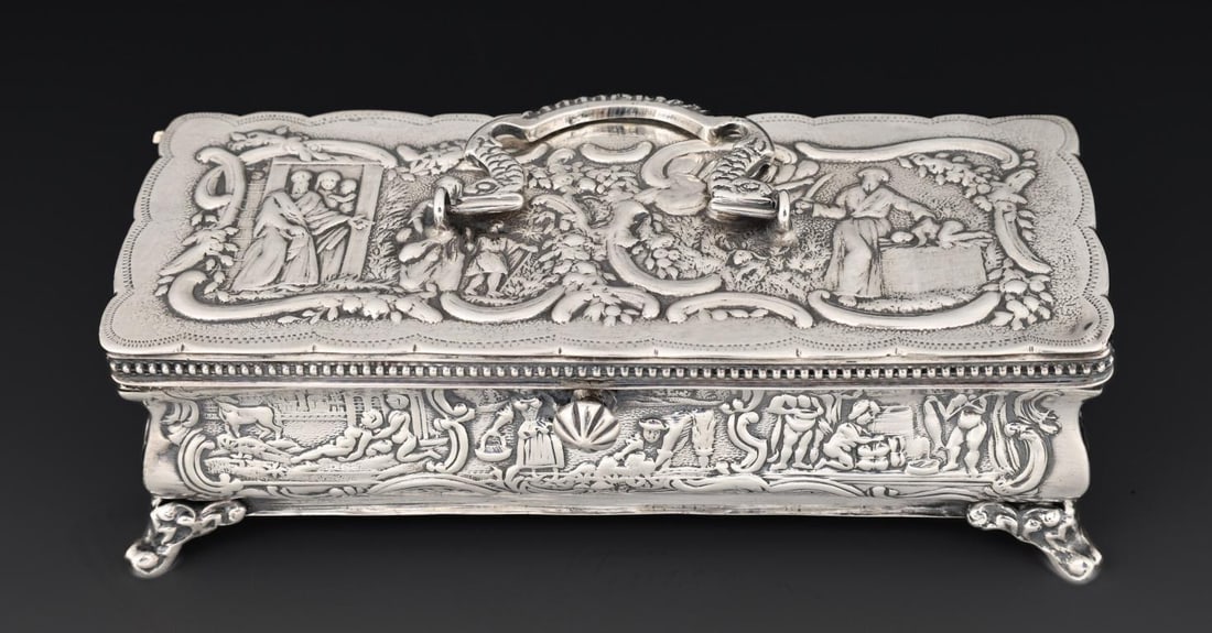 Rinze Jans Spaanstra Dutch Sterling Silver Box (1 of 12)