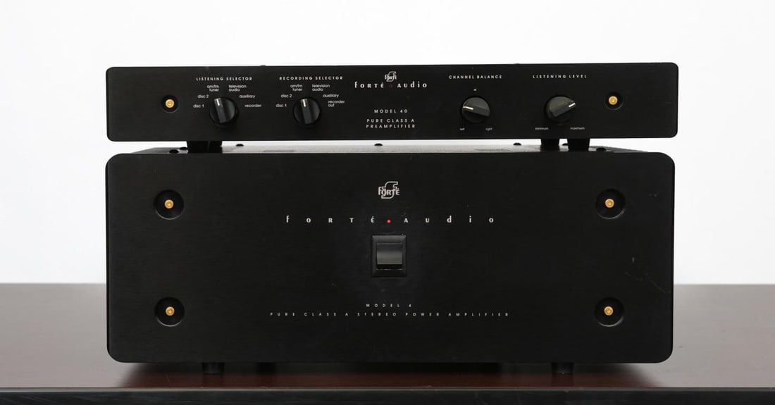 Forte Pure Class A Pre/Power Amplifiers (1 of 10)