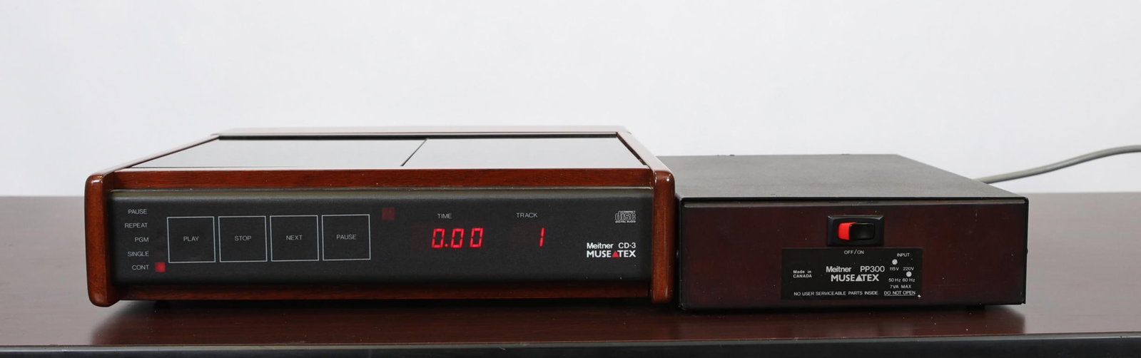Museatex Meitner CD-3 Player and PP300 Power Supply (1 of 12)