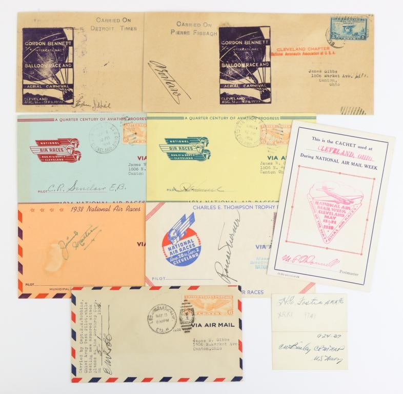 Autographs of Early Aviators (1 of 14)