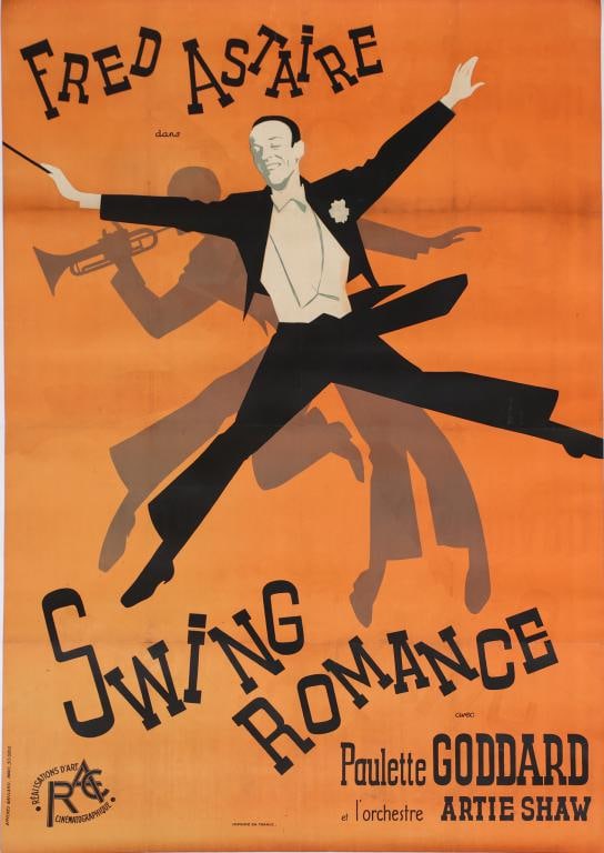Bernard Lancy "Second Chorus" French Movie Poster (1 of 9)