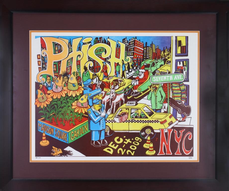 Jim Pollock Phish Madison Square Garden New Year's Concert Poster (1 of 7)