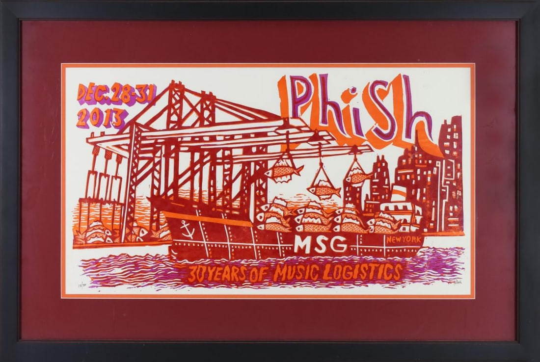 Jim Pollock Phish Madison Square Garden New Year's Concert Poster (1 of 6)