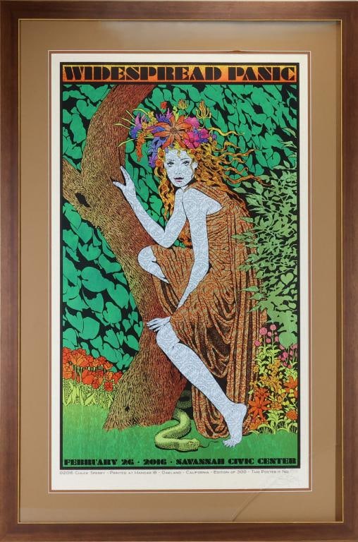 Chuck Sperry Widespread Panic Savannah Concert Poster (1 of 9)