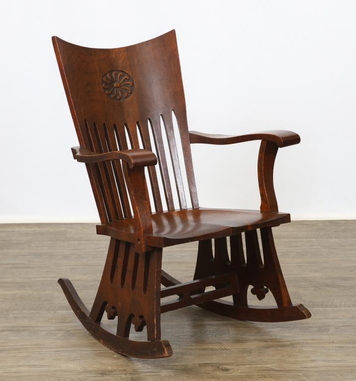 J. Dieudonne Belgian Mission Style Rocker (1 of 10)