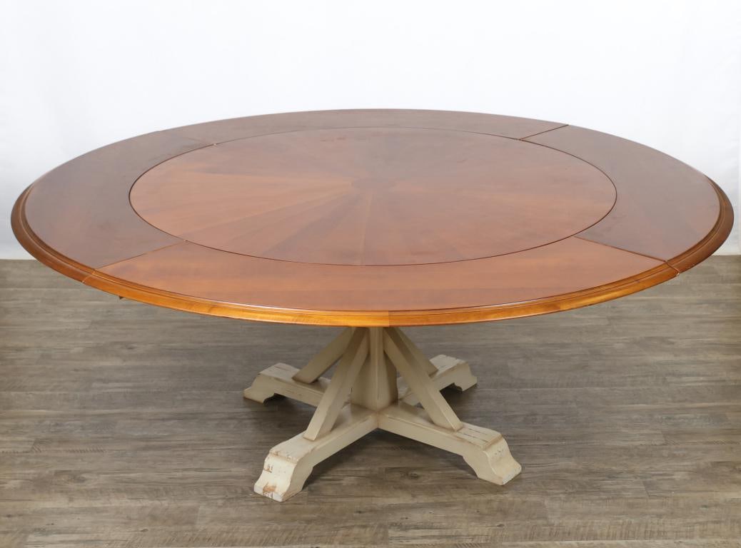 Circular Pedestal Dining Table - 7