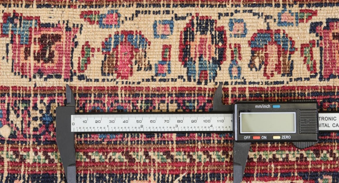Signed Persian Tabriz Carpet - 15