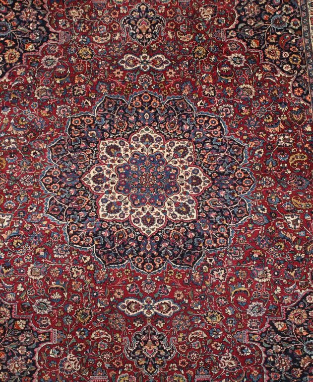 Signed Persian Tabriz Carpet - 2