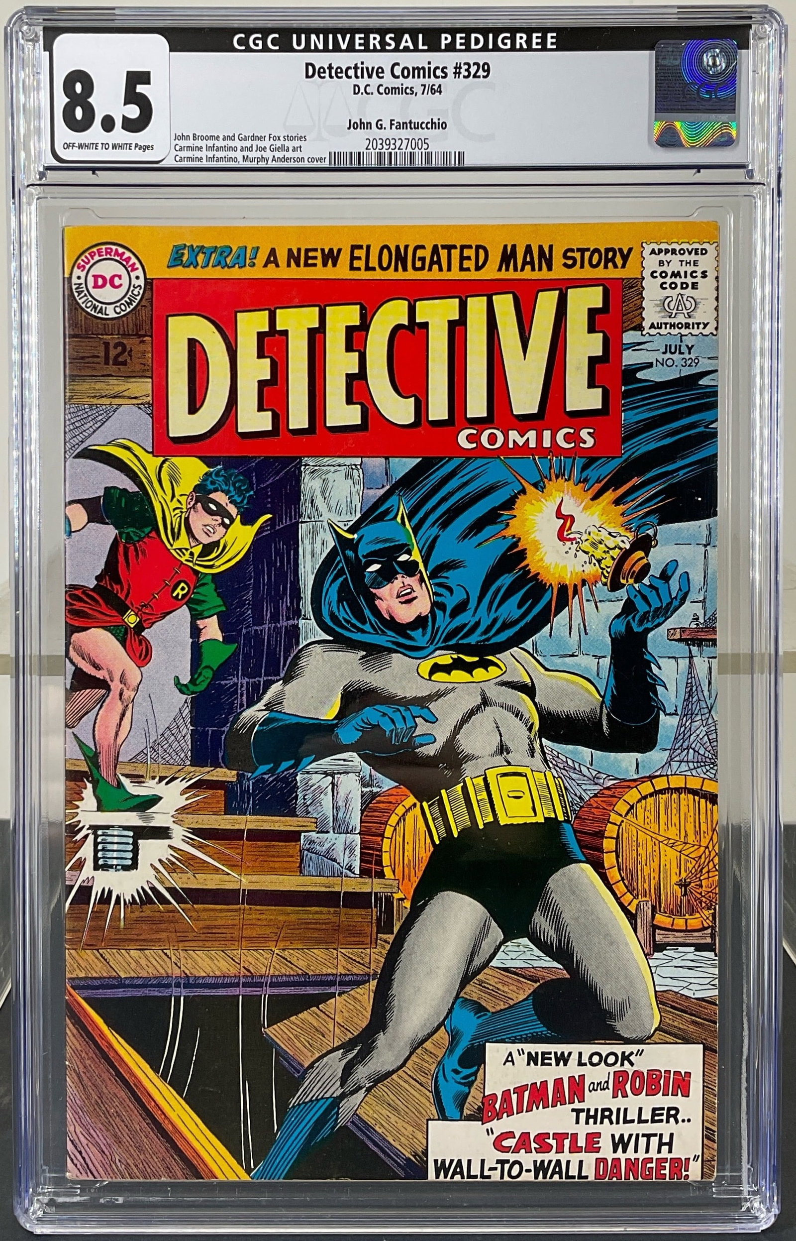 Detective Comics #329 (DC, 1964) CGC 8.5 Off-white to white pages (1 of 3)
