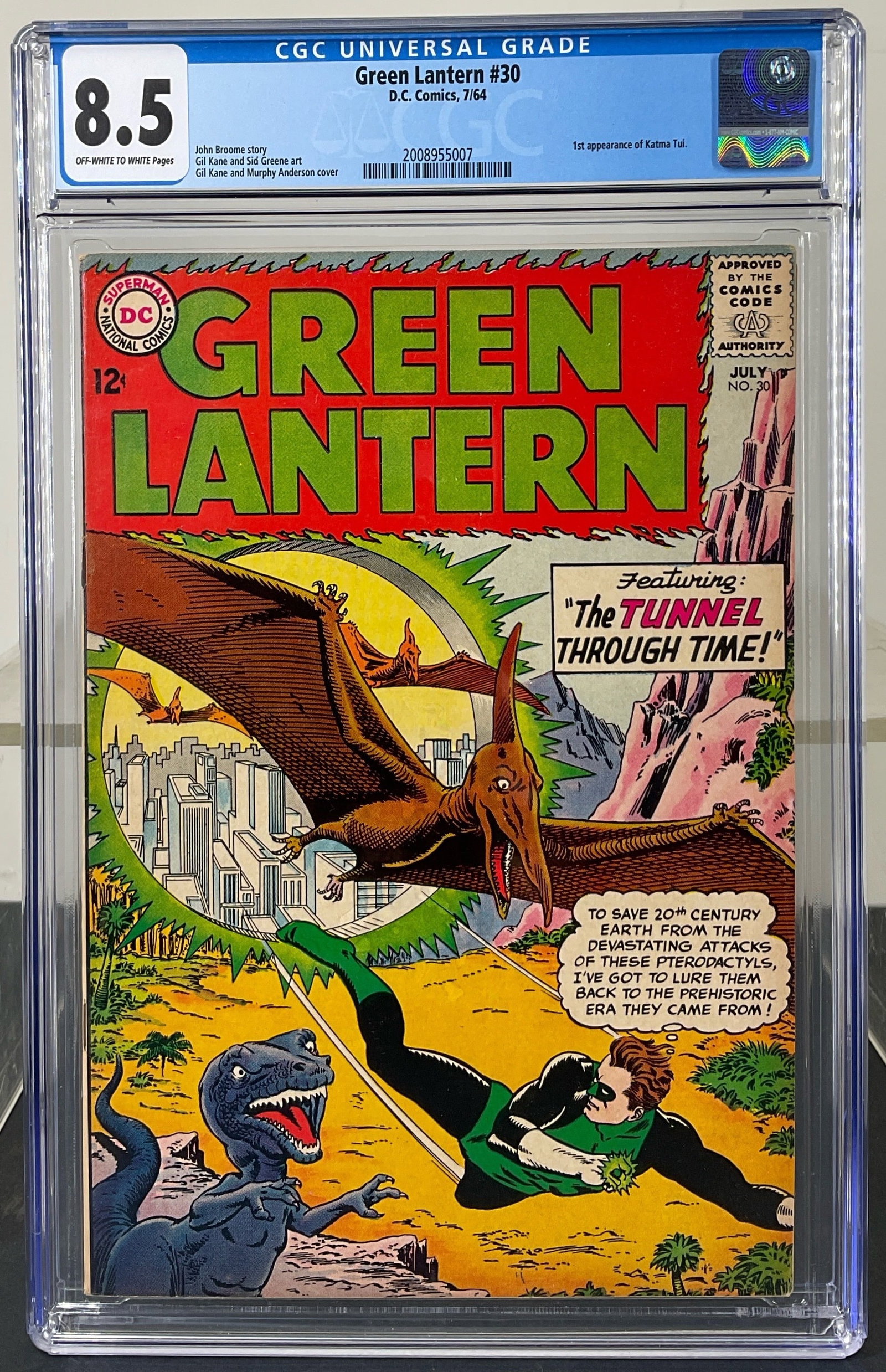Green Lantern #30 (D.C. Comics, 1964) CGC 8.5 Off-white to white pages (1 of 3)