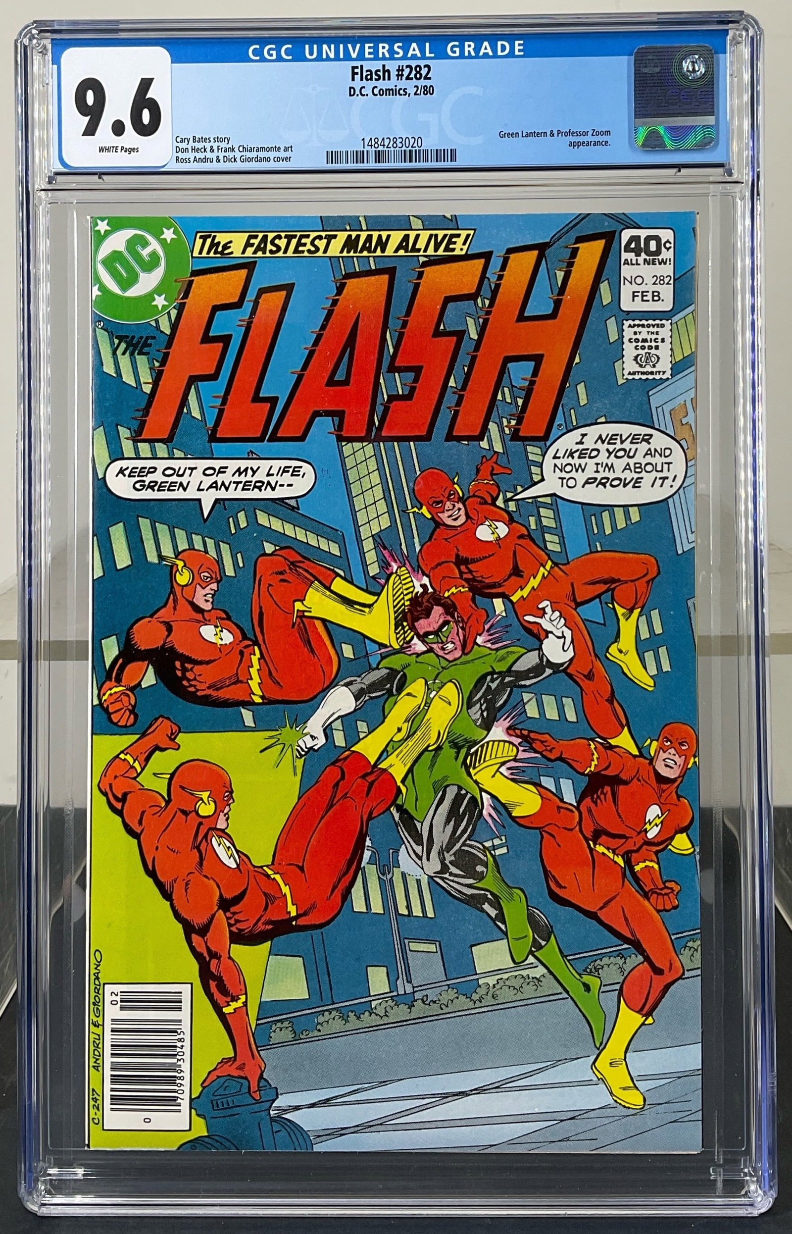 Flash #282 (DC, 1980) CGC 9.6 White pages (1 of 3)