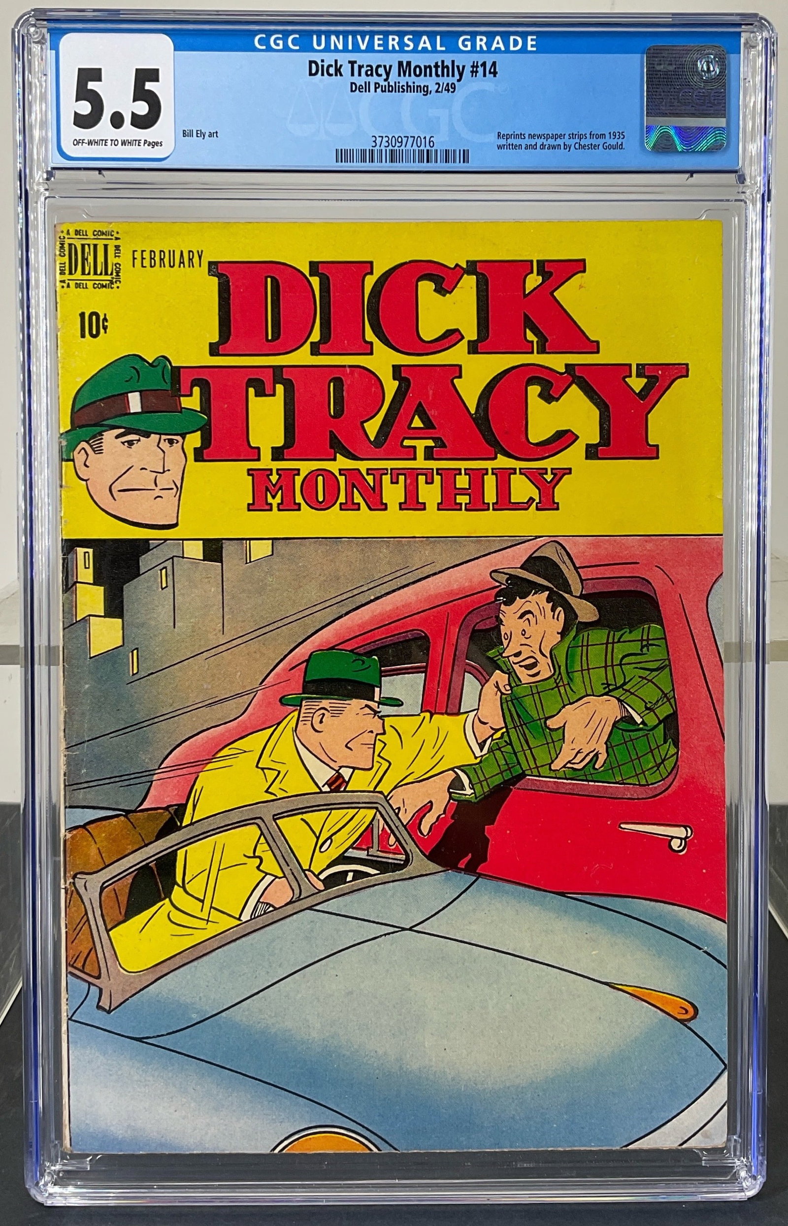 Dick Tracy Monthly #14 (Dell, 1949) CGC 5.5 Off-white to white pages (1 of 3)