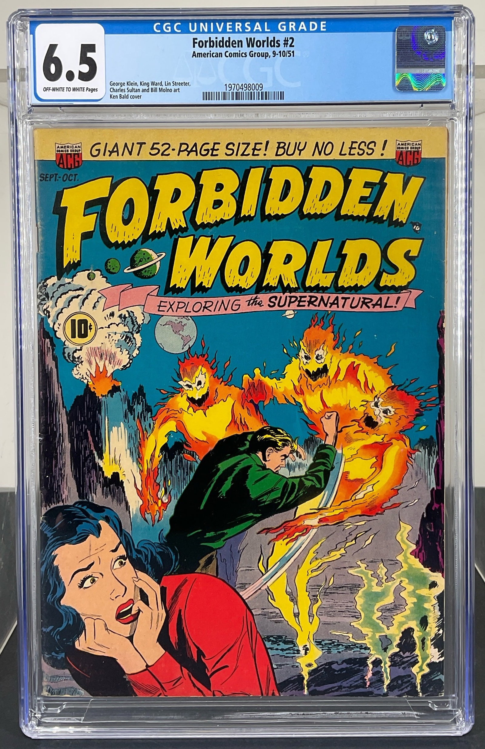 Forbidden Worlds #2 (American Comics Group, 1951) CGC 6.5 Off-white to white pages (1 of 3)