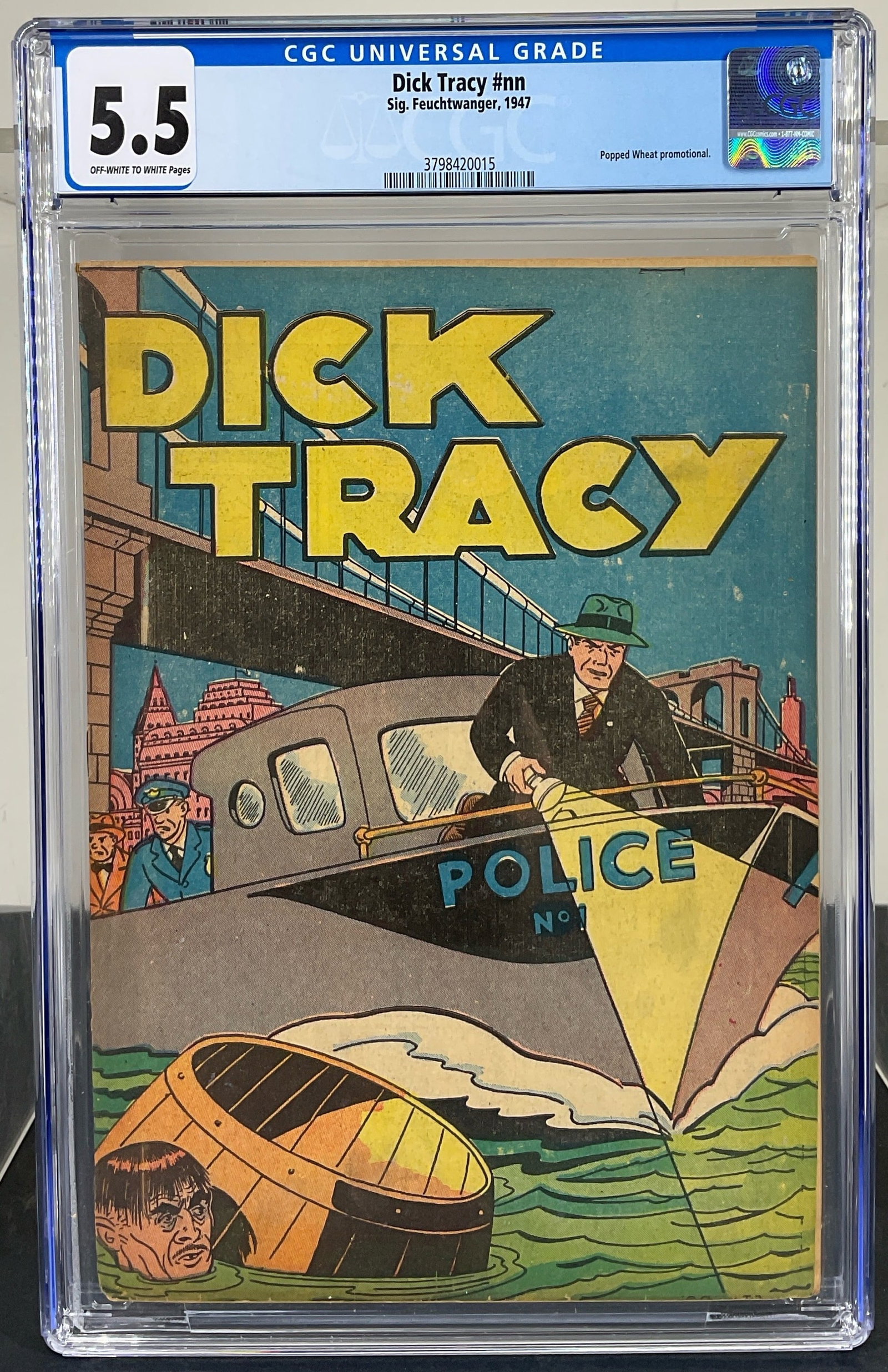Dick Tracy #nn (Sig. Feuchtwanger, 1947) CGC 5.5 Off-white to white pages (1 of 3)