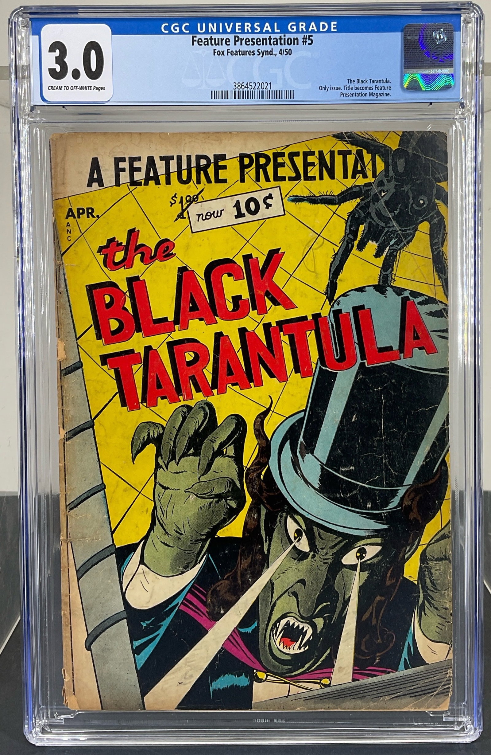 Feature Presentation #5 (Fox Features Synd., 1950) CGC 3.0 Cream to off-white pages (1 of 3)