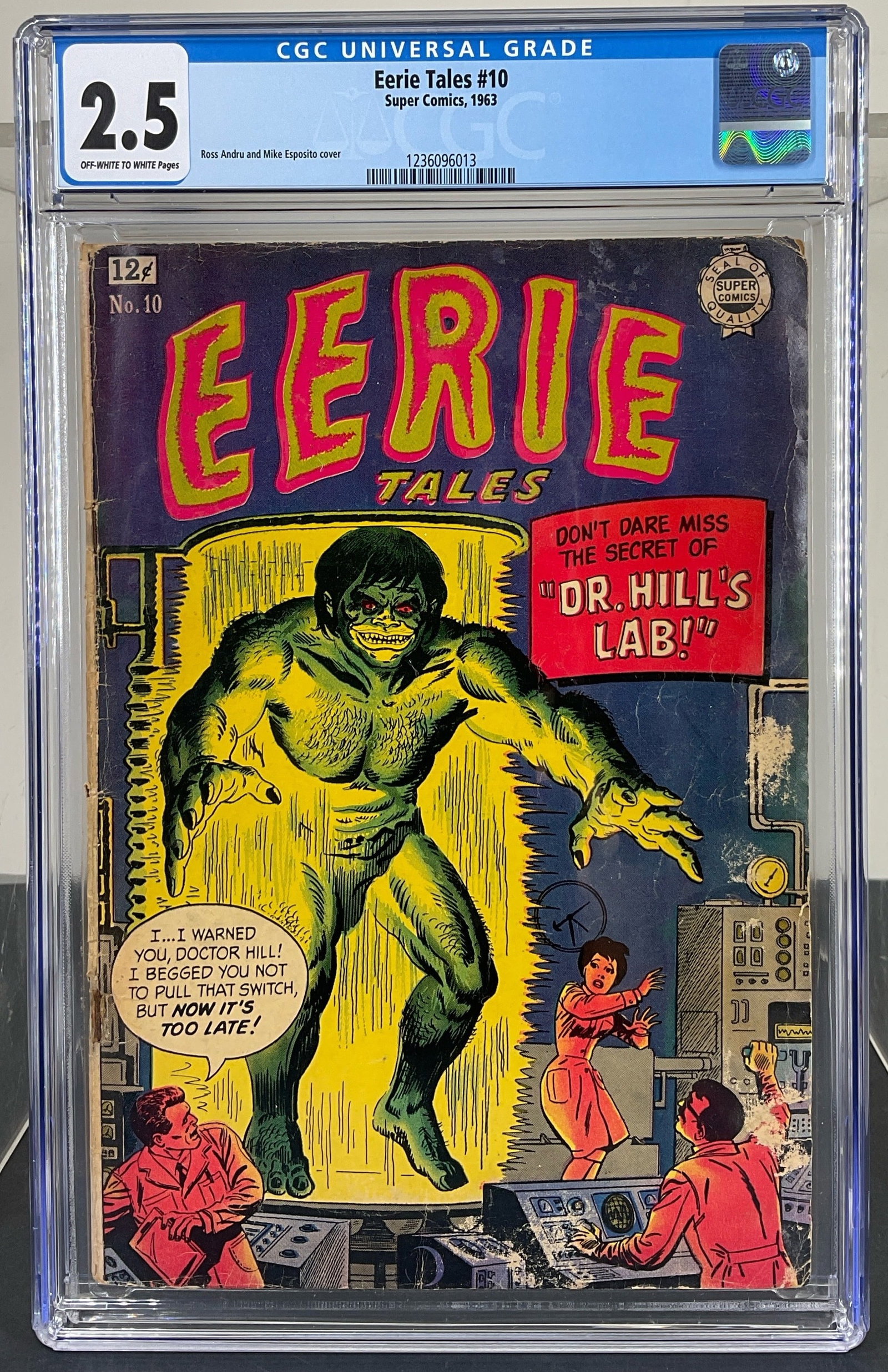 Eerie Tales #10 (Super Comics, 1963) CGC 2.5 Off-White to White Pages (1 of 3)