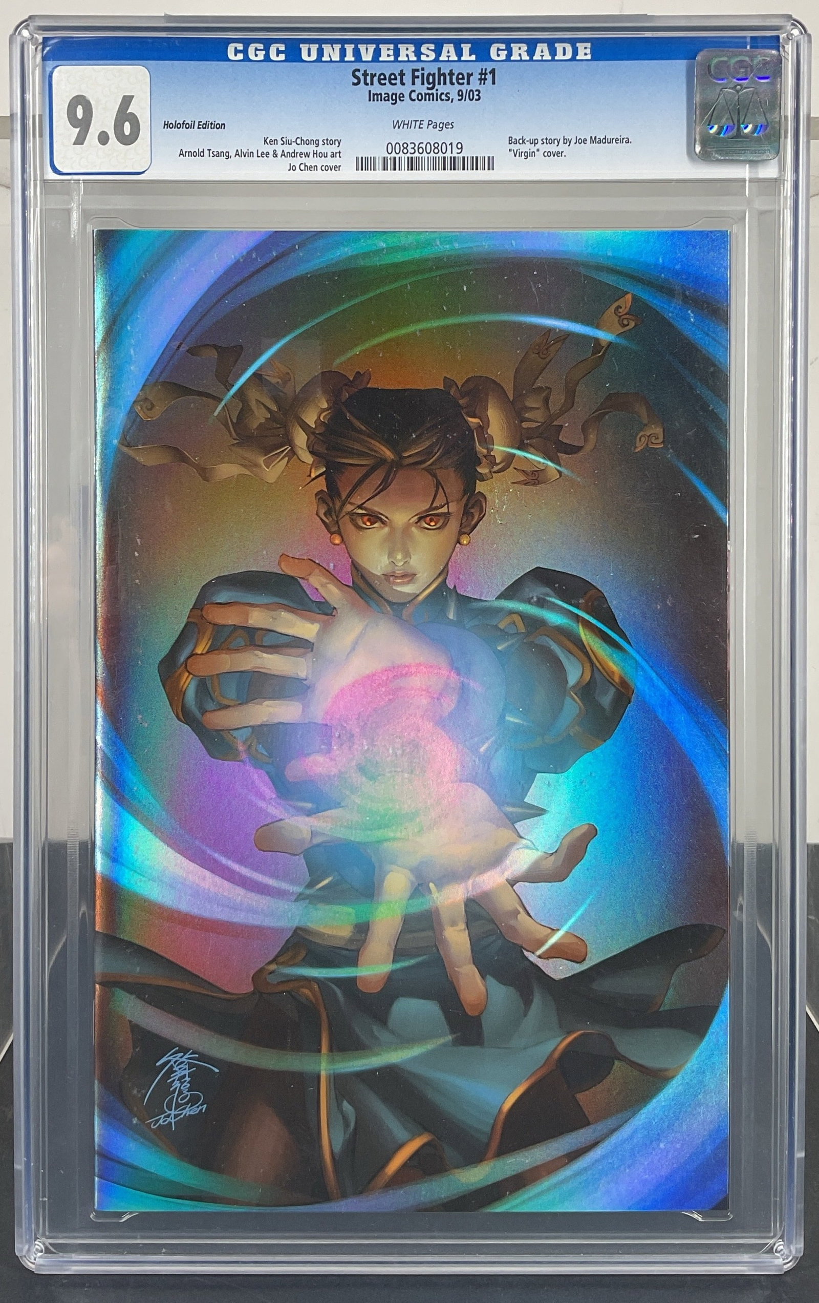 Street Fighter #1 (Image Comics, 2003) CGC 9.6 White pages (1 of 3)