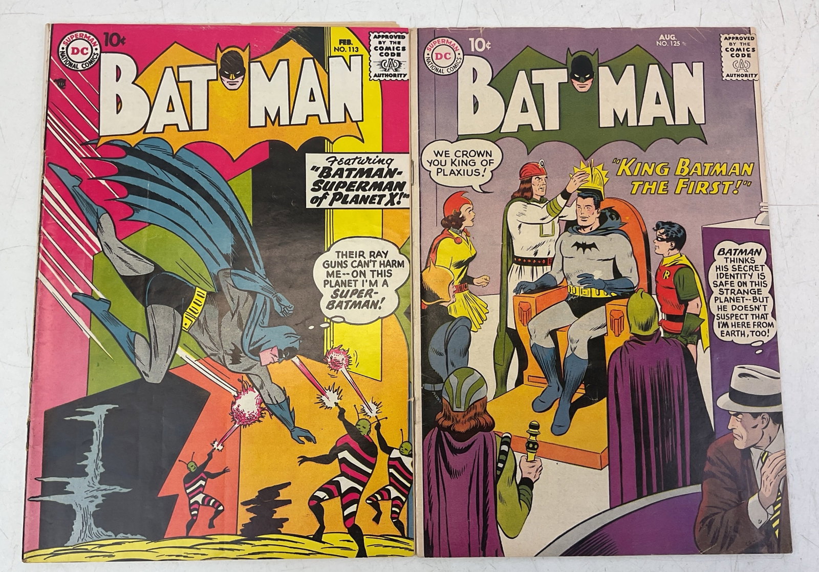 Batman Comic Books (#113, #125) (1 of 7)