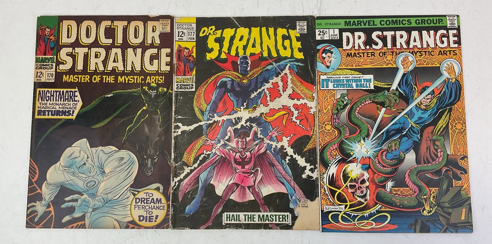 Doctor Strange Comic Books (#170, #177, #1) (1 of 10)