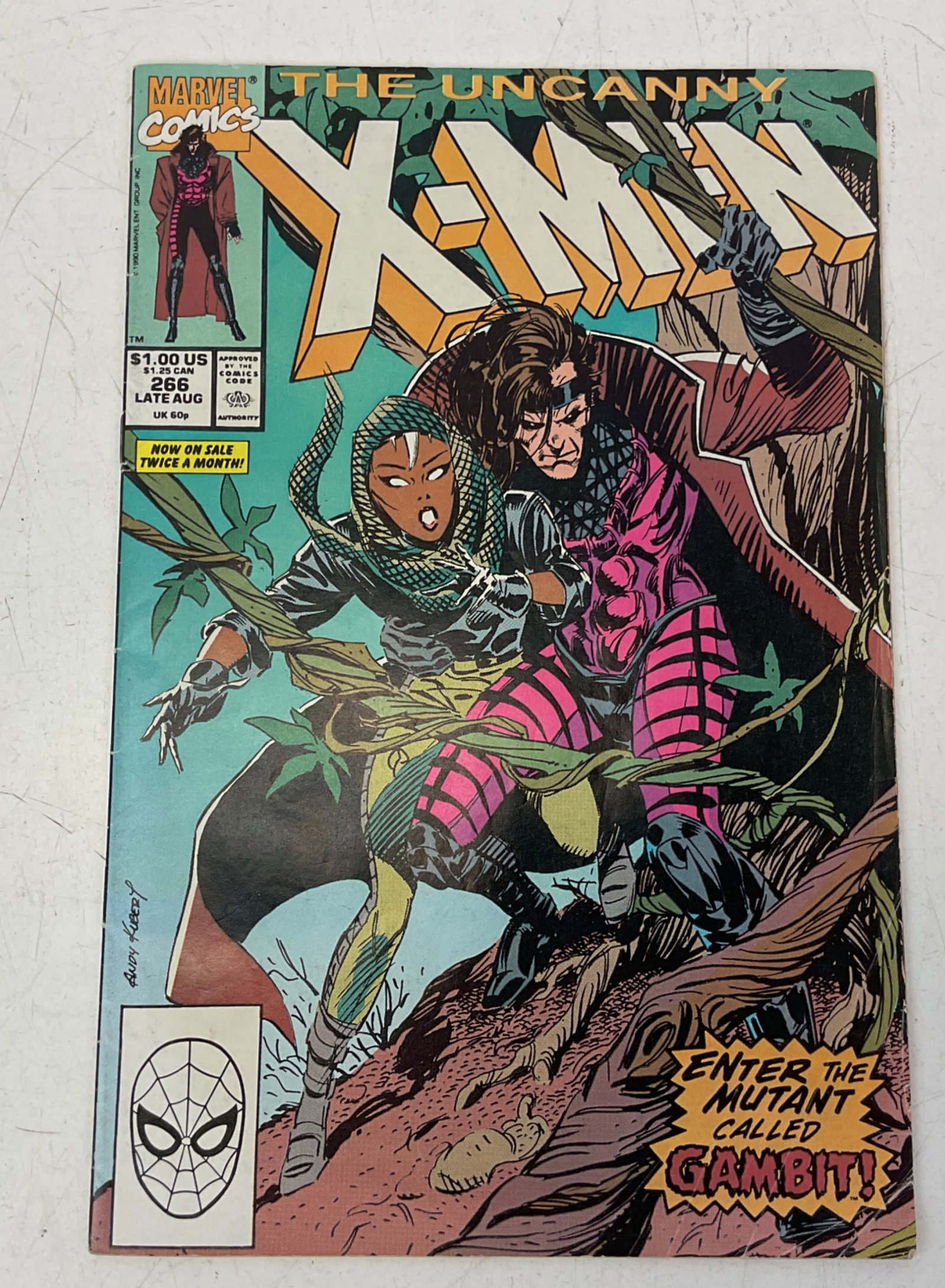 The Uncanny X-Men #266 1st. App. Gambit (1 of 3)