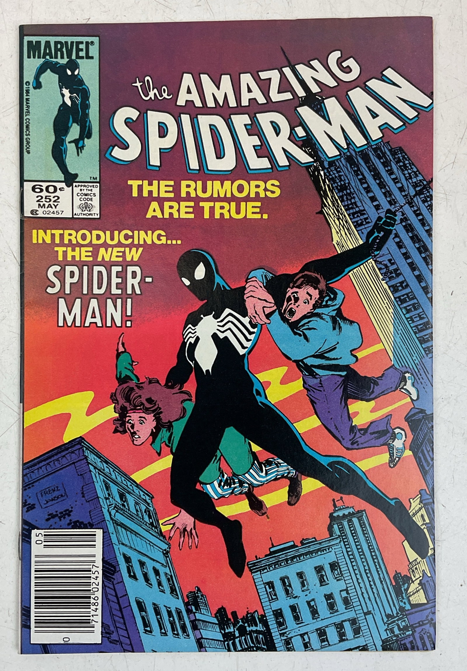 The Amazing Spider-Man #252: The Amazing Spider-Man #252 - 1st app. of the black suit
