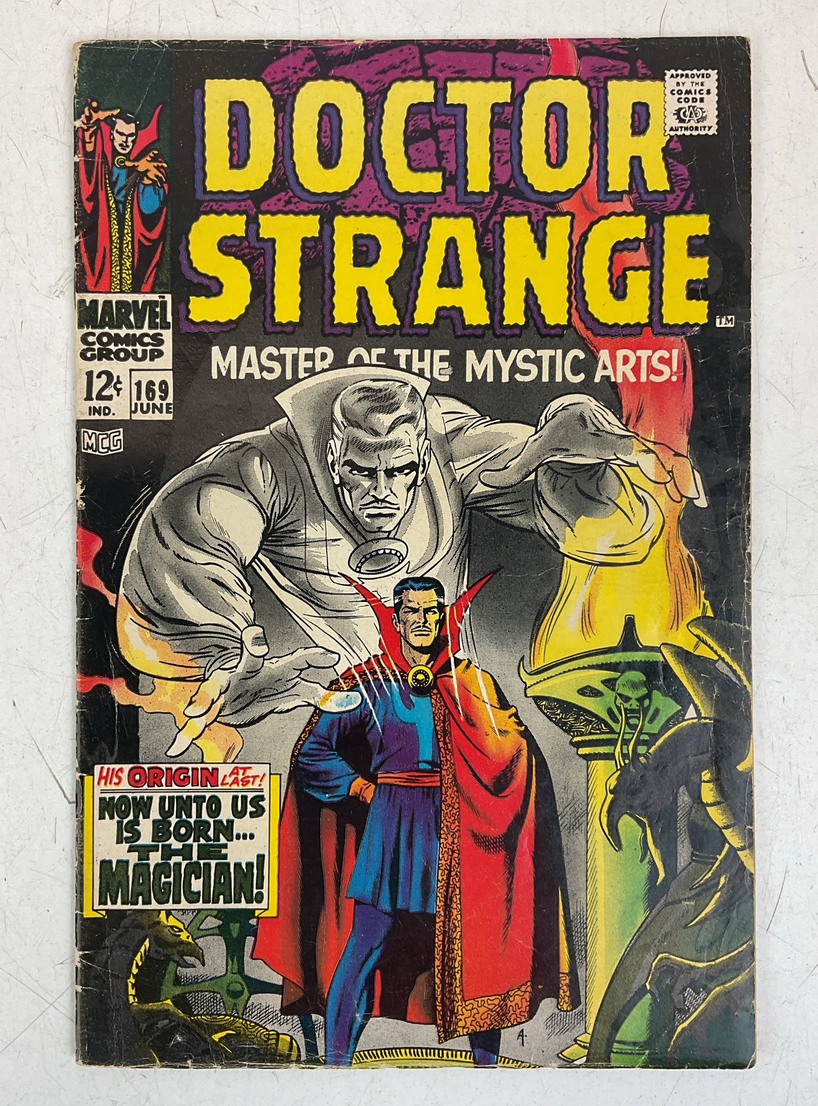 Doctor Strange #169: Doctor Strange Master of the Mystic Arts #169. 1st Doctor Strange in own title and origin story.