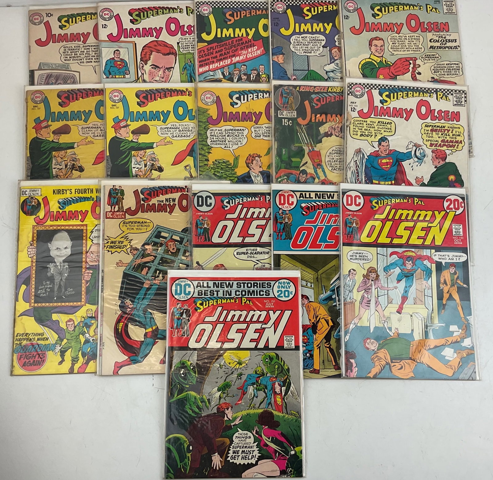 Superman's Pal Jimmy Olsen Comics (1 of 9)