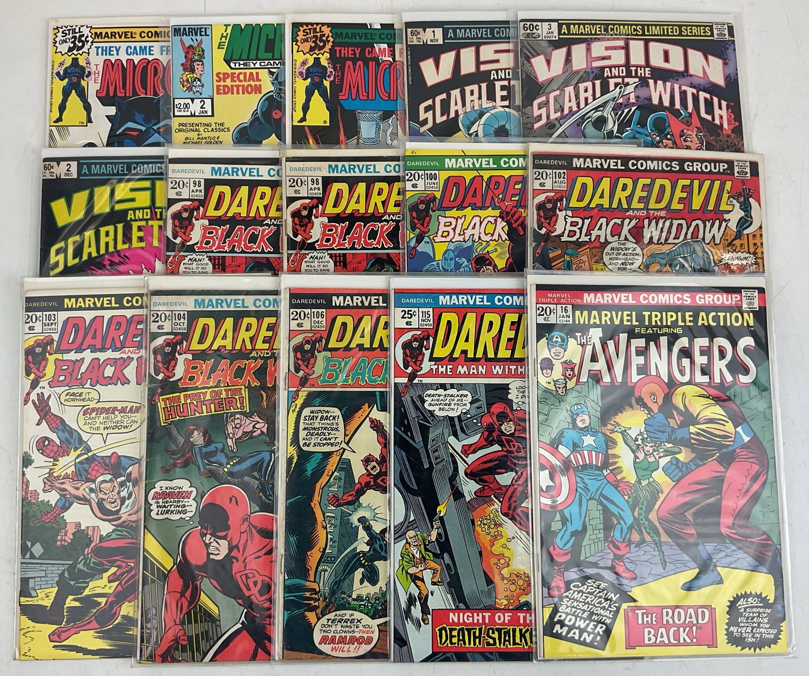 Assorted Marvel Comics (1 of 8)