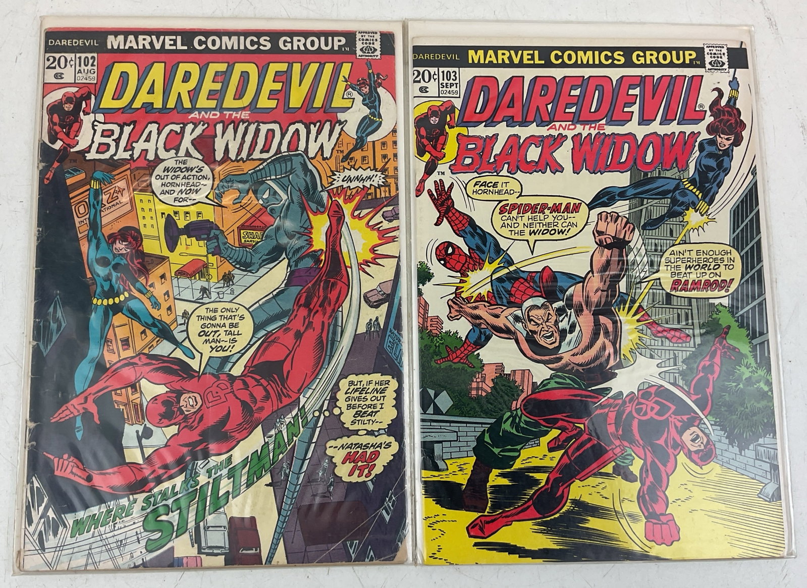 Assorted Marvel Comics - 6