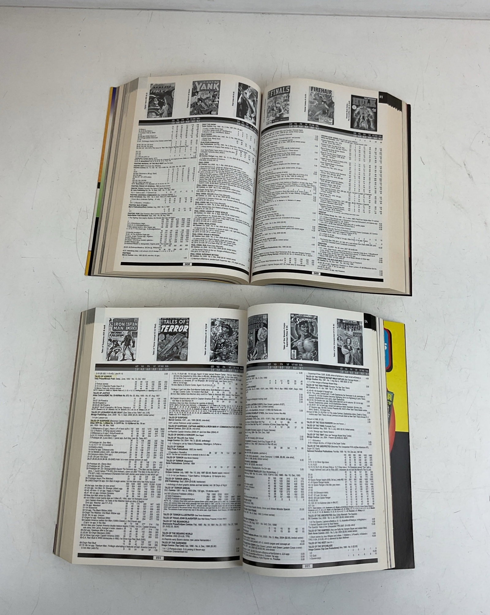 Comic Value Guide Books - 3