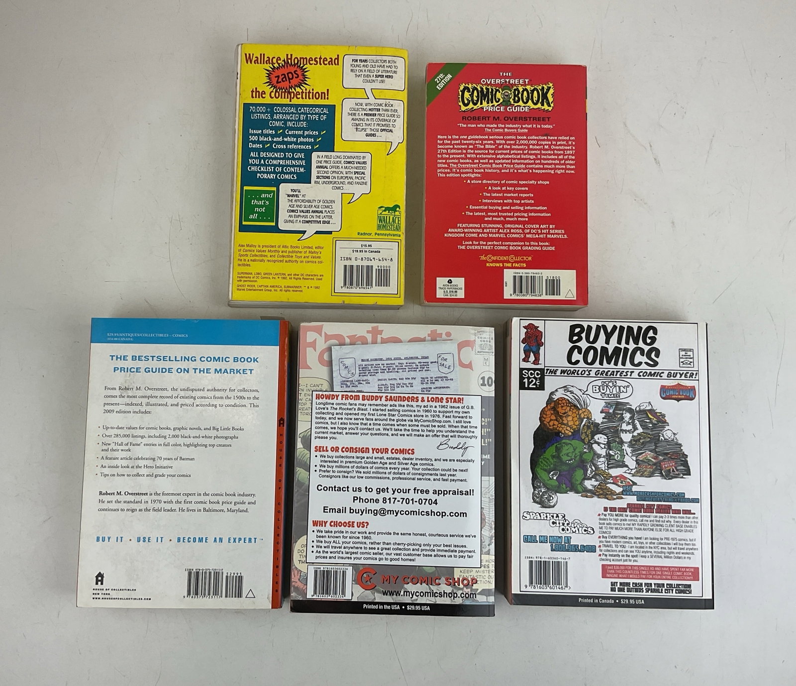 Comic Value Guide Books - 5