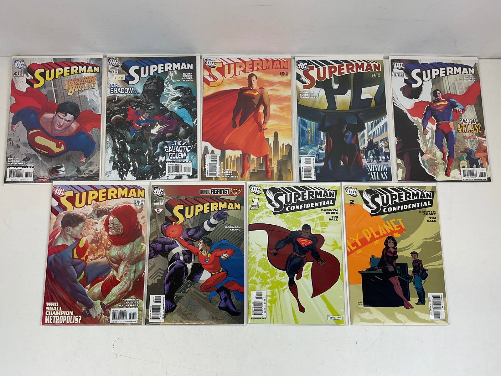 Asst. Superman Comics (approx. 210). - 9