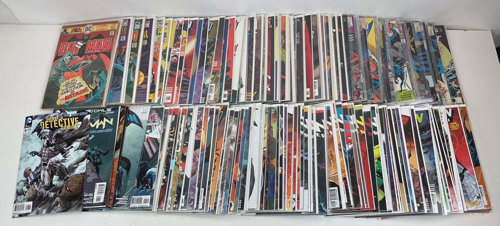 Asst. Batman Comics (approx. 175).: Batman #708 Batman Confidential #13, #14, #19 Detective Comics #875, #877 Legends of the Dark Knight #196 Shadow of the Bat #26, #27, #31 (x3) Additional titles and storylines feature Batman and