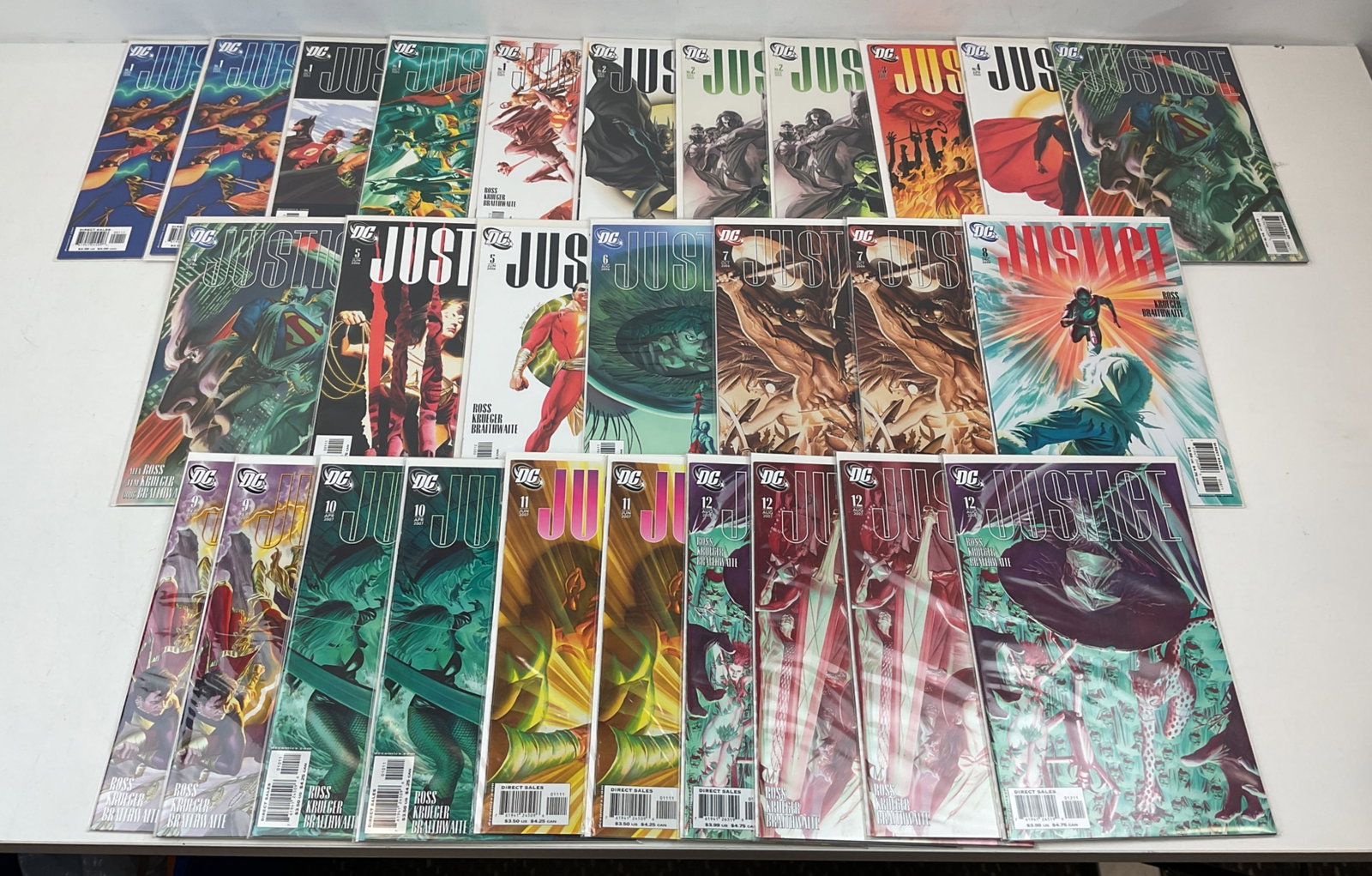 Justice Comic Books (#1-12) (1 of 7)
