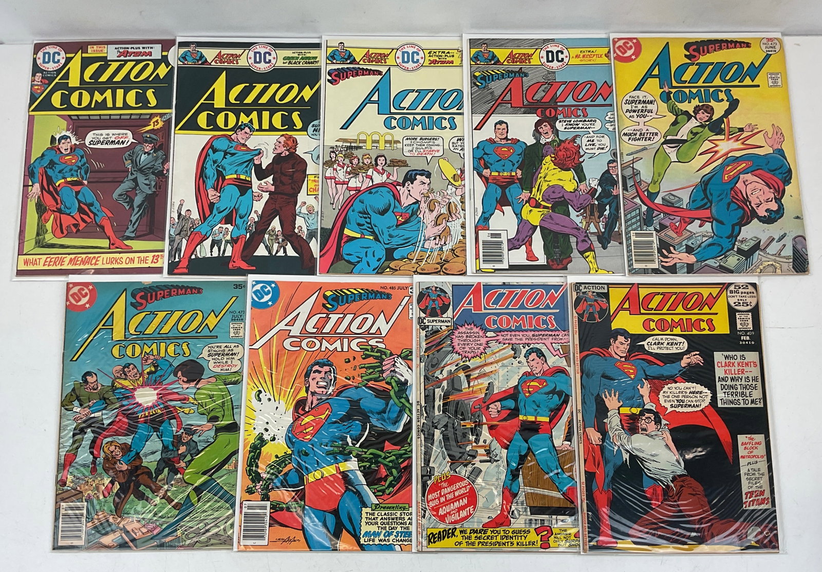Assorted Action Comics - 2