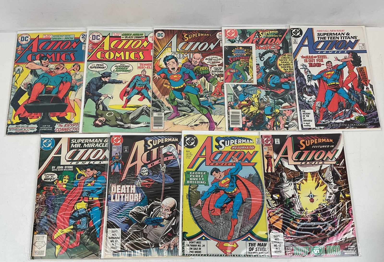 Assorted Action Comics - 7