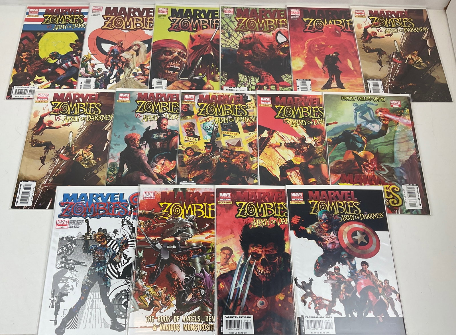 Asst. Marvel Zombies Comics and Variants (15) (1 of 9)